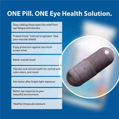 DR.WHITAKER Vision Essentials Ultra Lutemax image showcases potent lutein for retinal support.