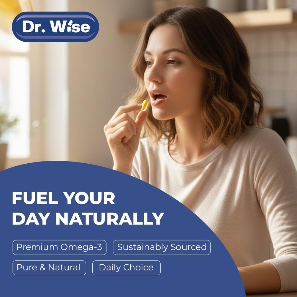 Dr. Wise purity-testing seal indicating third-party testing for contaminants.