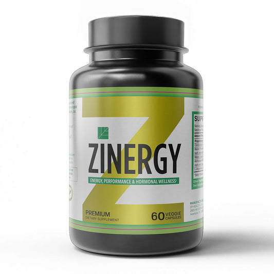 Dr. Zisman ZinERGY energy bottle ready for daily vitality support