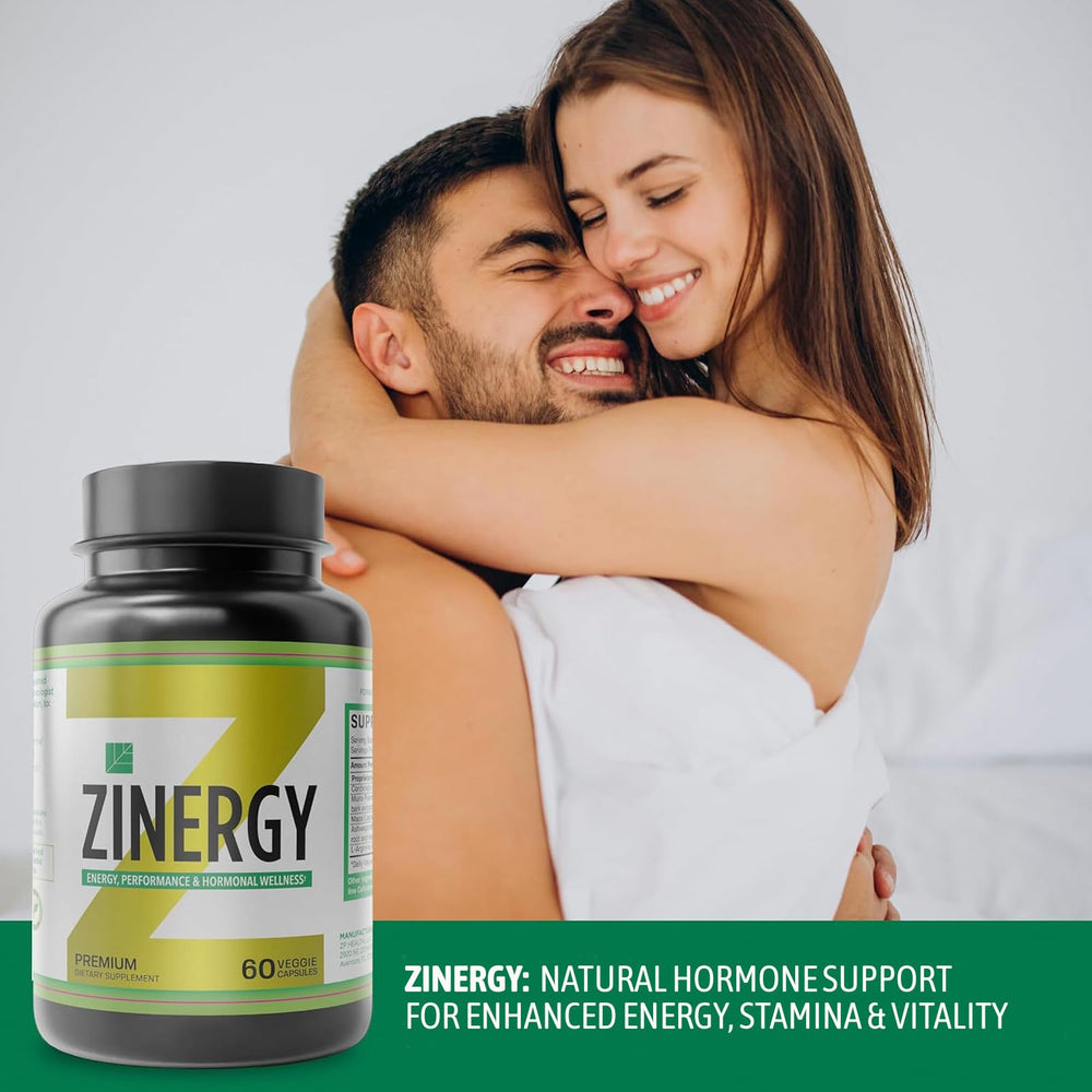 Dr. Zisman ZinERGY packaging on shelf signals premium natural energy support