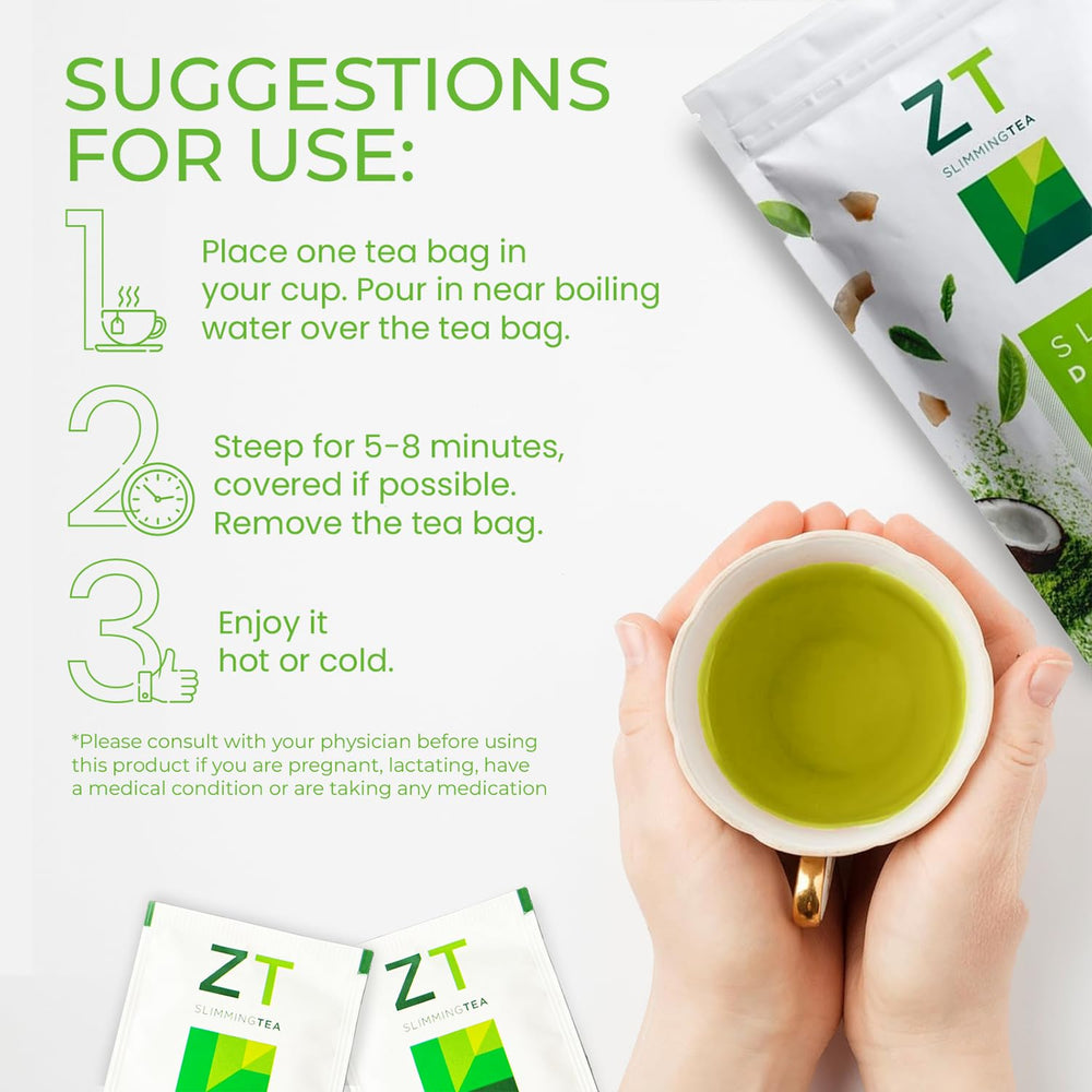 Iced Dr. Zisman ZT Slimming Tea served in a glass for refreshing afternoon break.