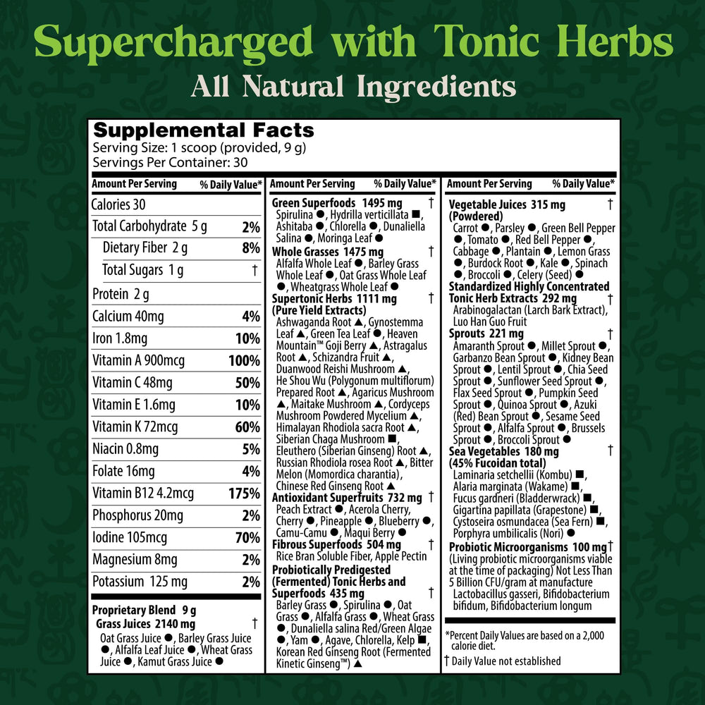 Dragon Herbs Tonic Alchemy scoop measures powder for convenient servings