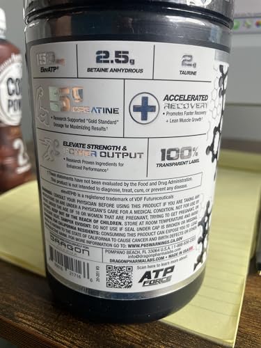 Creatine monohydrate 5 g dose from ATP-Force