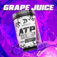 Dragon Pharma ATP FORCE creatine powder for lean muscle support.