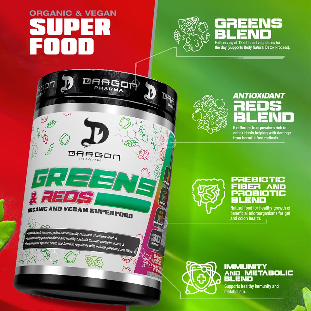 Dragon Pharma Greens and Reds on a scale measuring a precise portion.