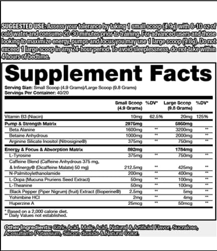 DRAGON PHARMA Venom Extreme label close-up highlighting potent ingredients