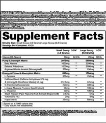 DRAGON PHARMA Venom Extreme label close-up highlighting potent ingredients