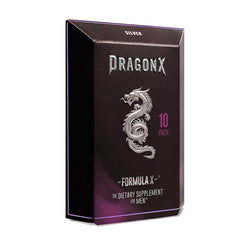 DRAGONX balance of energy and focus captured in sleek packaging.
