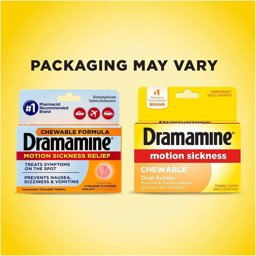 Dramamine guidance for children over 2 during family travel