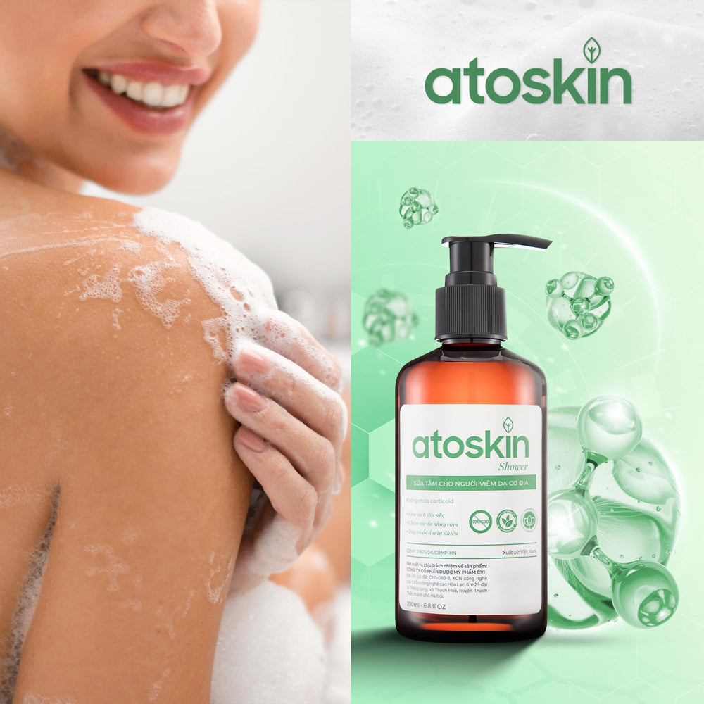Dratoskin Atoskin simple packaging supports easy daily care.