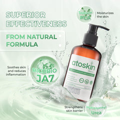 Dratoskin Atoskin moisture-focused gel for hydrated, balanced skin.