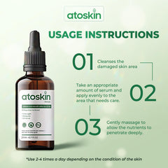 Dratoskin Serum on sensitive skin demonstrating routine use