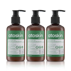 dratoskin shampoo 3pack front view for balanced scalp care