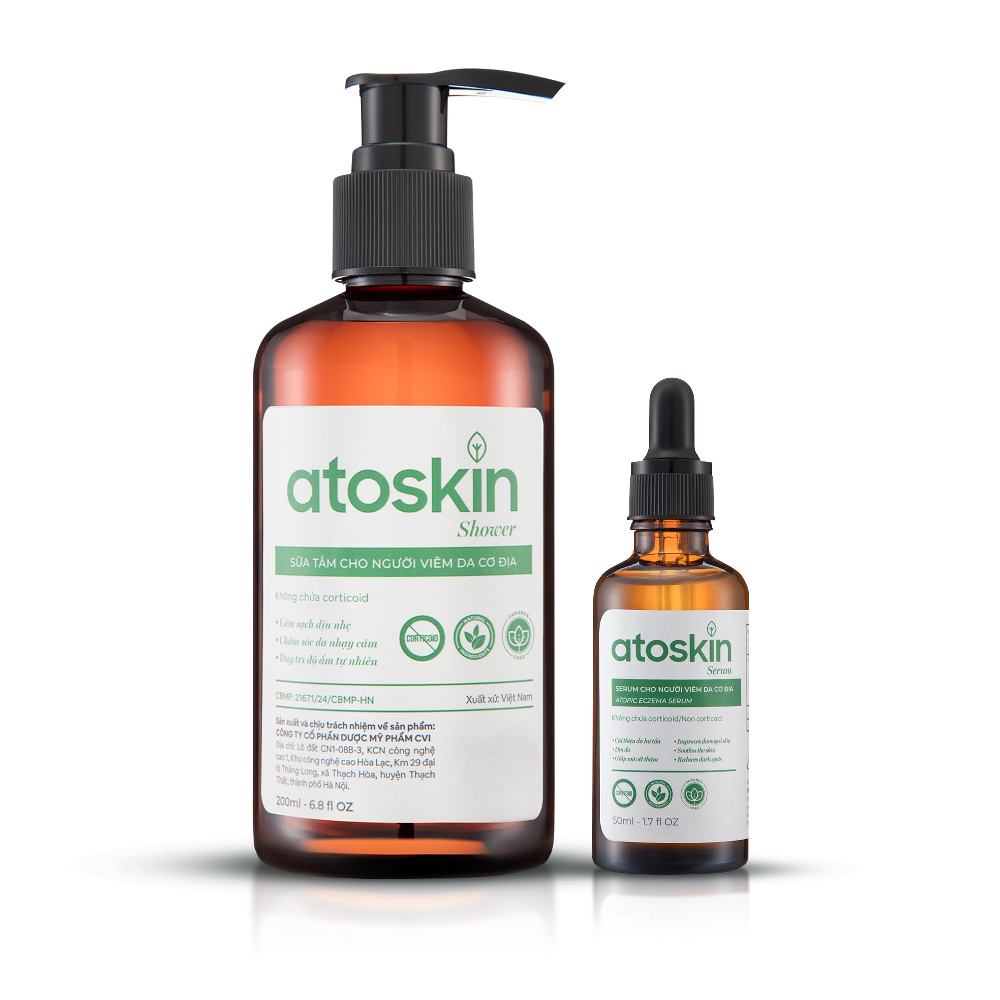 dratoskin shower gel bottle offers a gentle daily cleanse for dry, sensitive skin.
