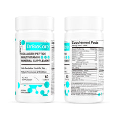 DrBioCare Collagen Peptides probiotics panel, promotes gut health alongside beauty benefits.