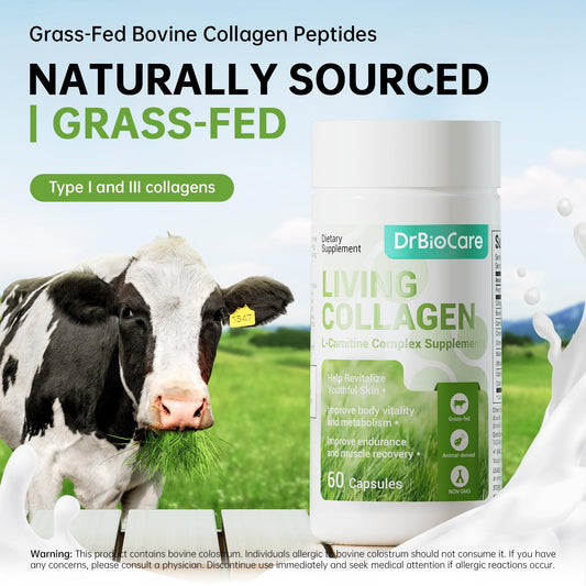 DrBioCare capsules close-up highlighting easy daily supplementation.