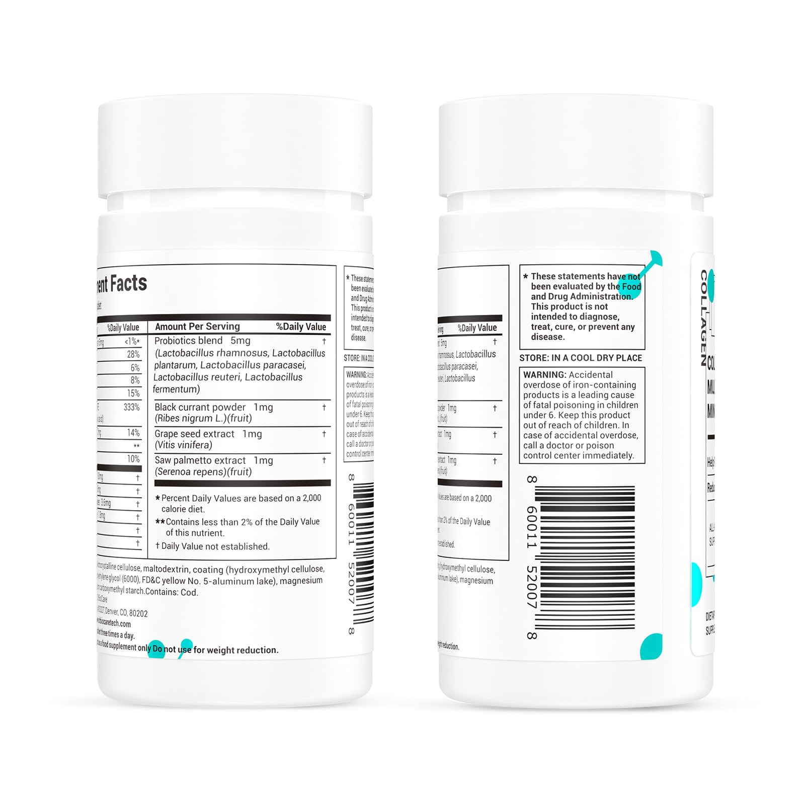 DrBioCare Supplement packaging conveying a complete daily routine