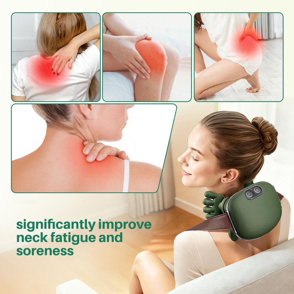 DR.BUNORDLE cordless portable design travels easily for on-the-go relief.