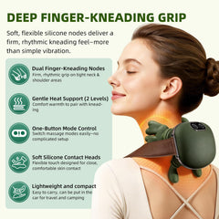 DR.BUNORDLE gentle warmth heat levels add soothing comfort during massage.