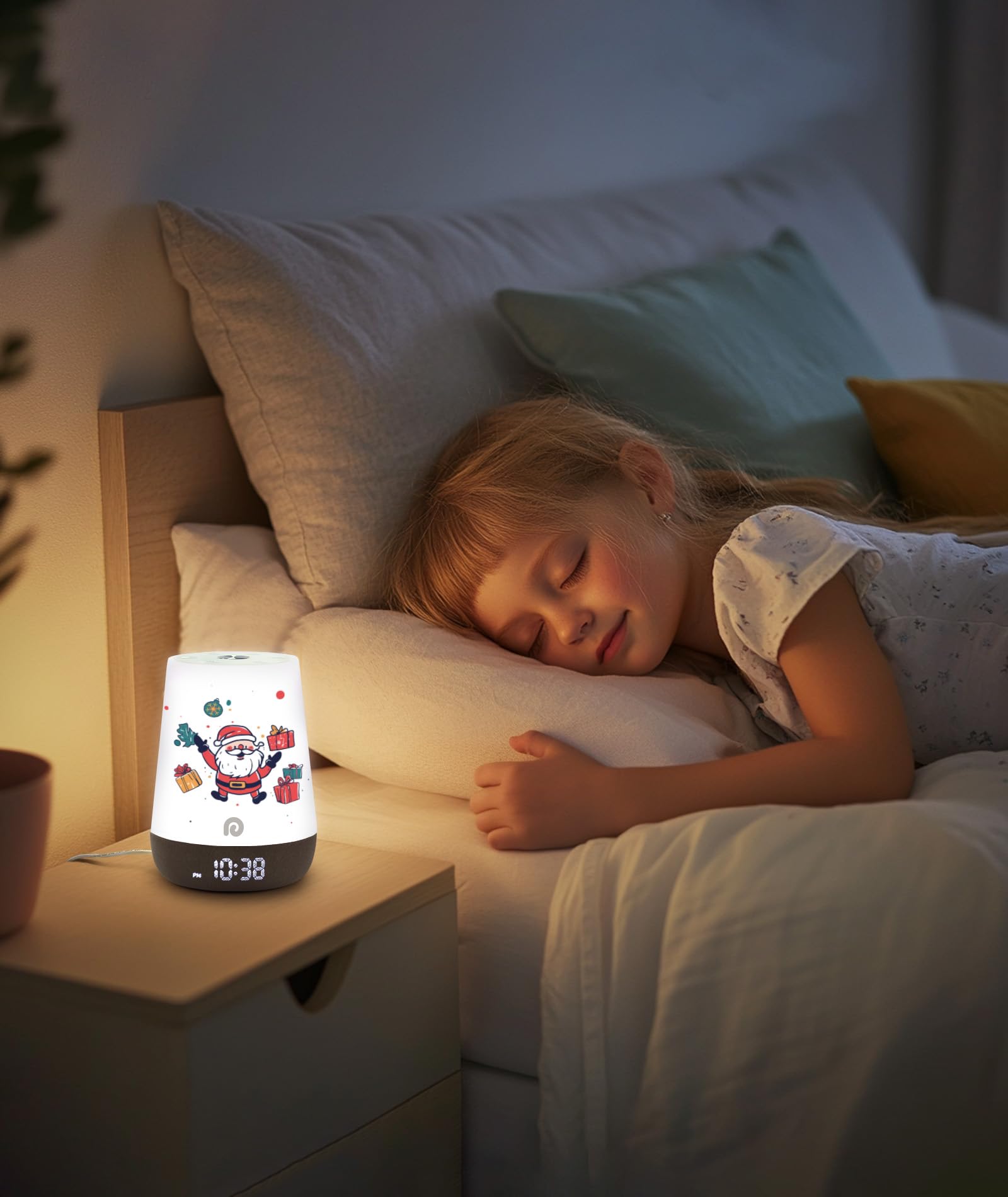 Dreamegg Nite 1 soothing sleep environment supports calm nights.