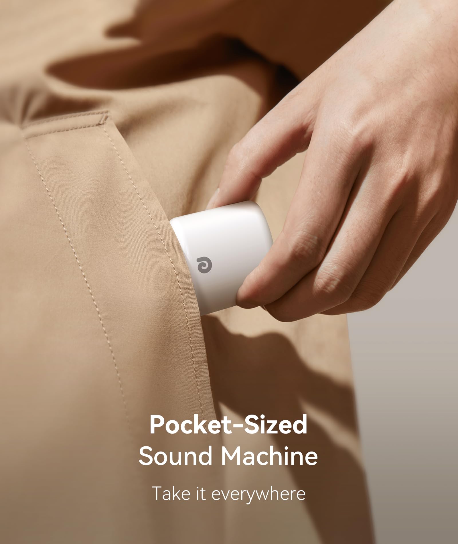 Dreamegg Pocket Sleep ultra-portable travel companion fits pockets and bags.