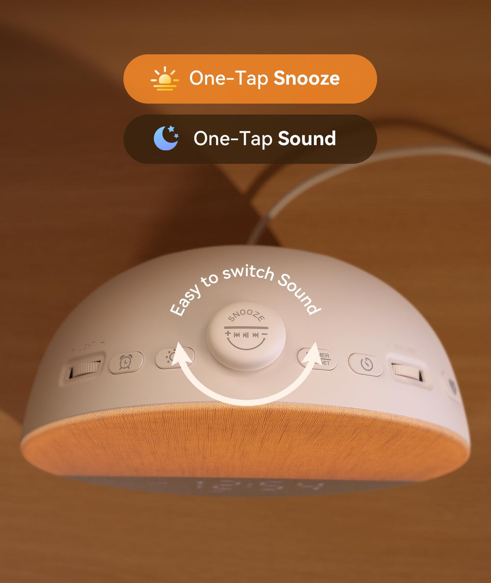 Dreamegg Sunrise 1 Pro color light options tailor the ambience.