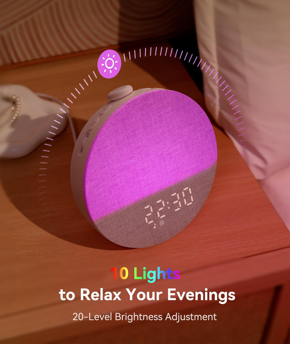 Dreamegg Sunrise 1 Pro 29 sounds offer diverse relaxation options for different moods.
