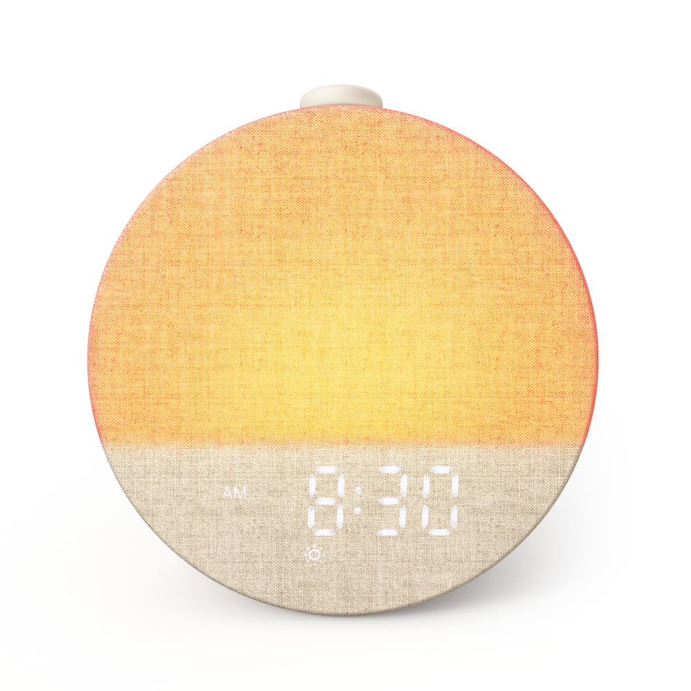 Dreamegg Sunrise 1 Pro wakes you with a gentle sunrise glow for a calmer morning.