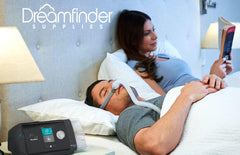 Dreamfinder Supplies nasal pillow headgear strap, ergonomic design for a better fit during sleep.