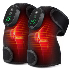 DREAMSOME cordless knee heating pad with extended straps for a secure fit.