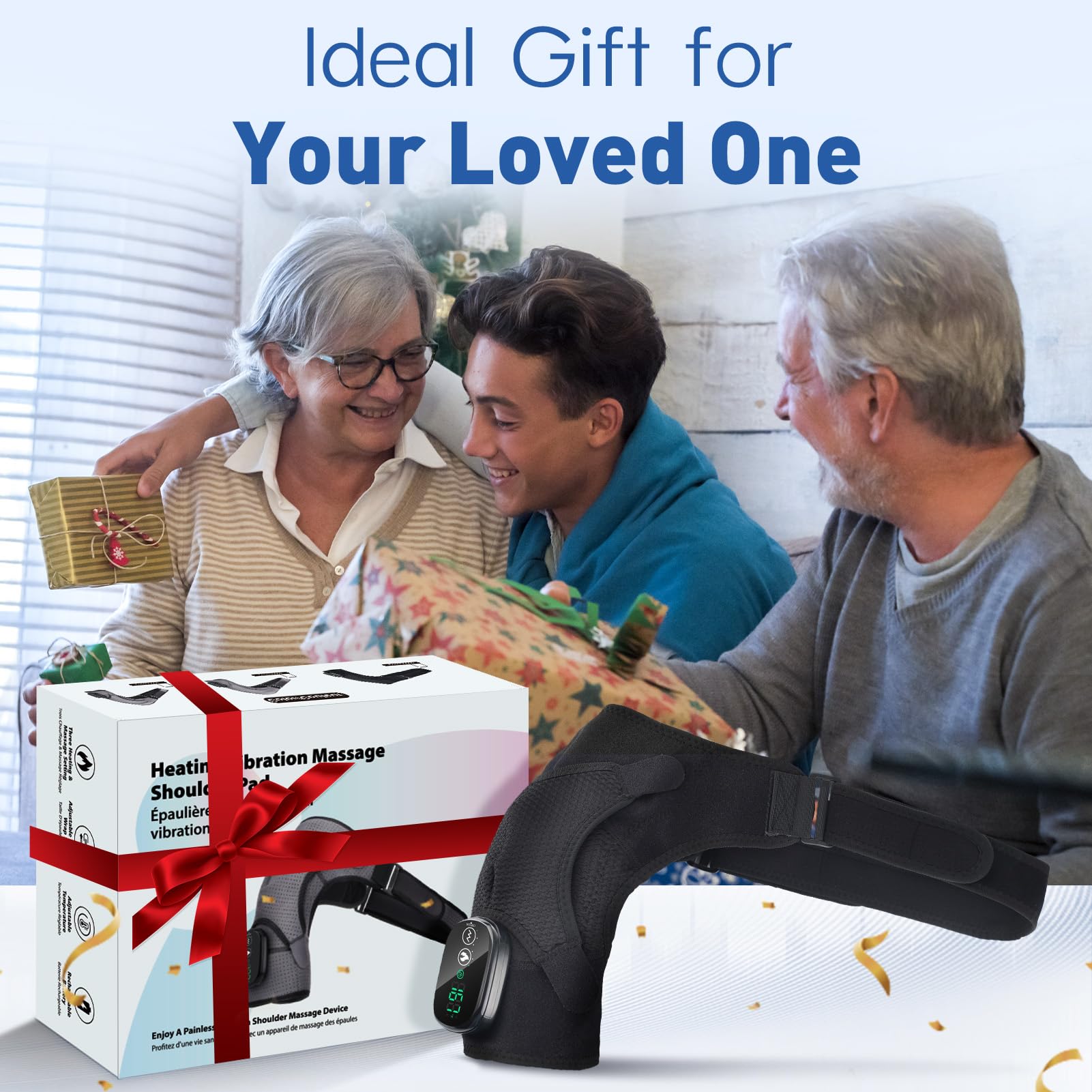 DREAMSOME shoulder massager supports daily care and recovery at home or travel.