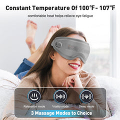 DREAMSOME Eye Massager acupressure points target eye muscles for relaxed relief