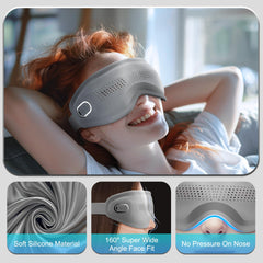 DREAMSOME Eye Massager full silicone material for soft, skin-friendly comfort
