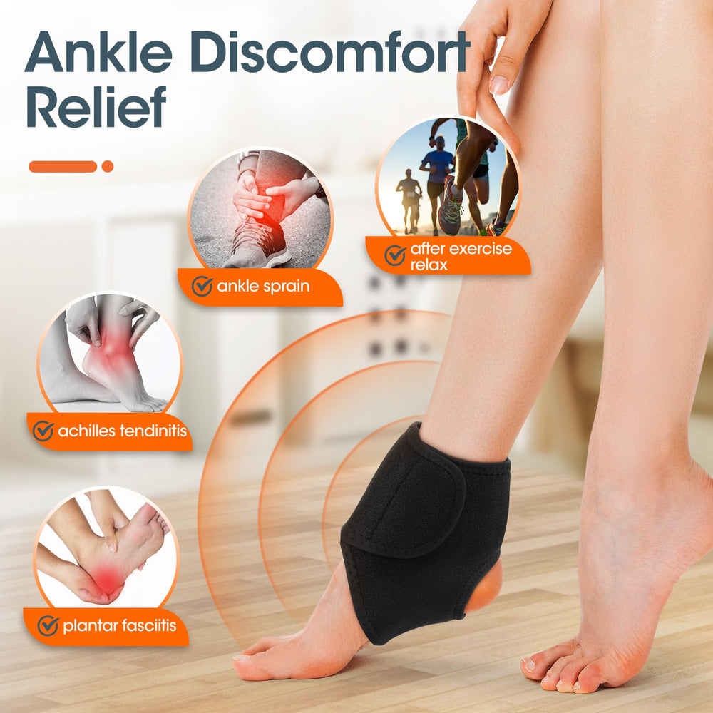 DREAMSOME heat levels ankle brace offers personalized comfort options