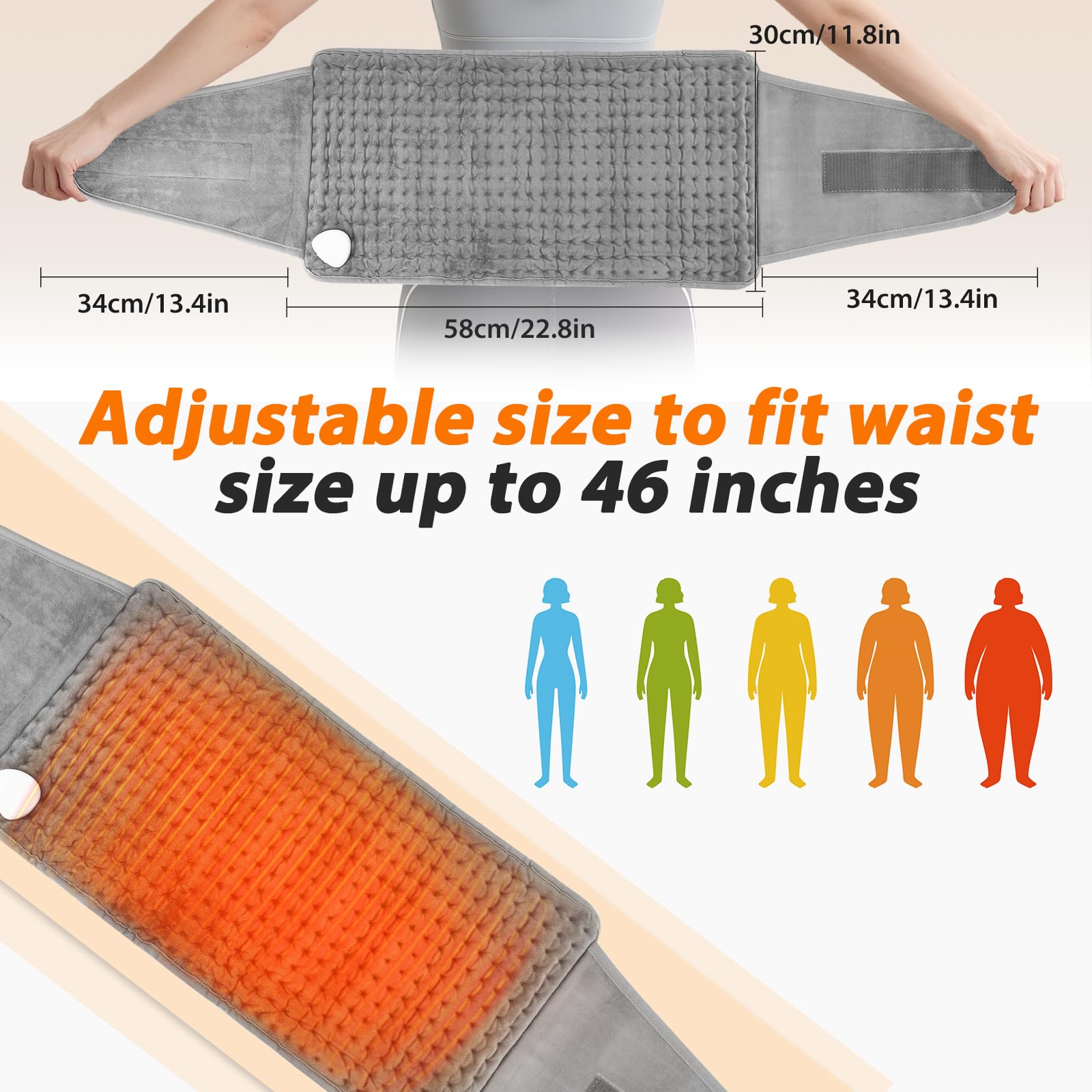 DREAMSOME machine-washable belt cleans easily after daily use