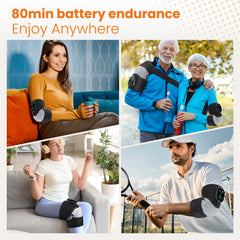 DREAMSOME extended strap offers versatile knee, elbow, or shoulder coverage.