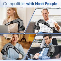 DREAMSOME shoulder massager with vibration modes for deep tissue relaxation