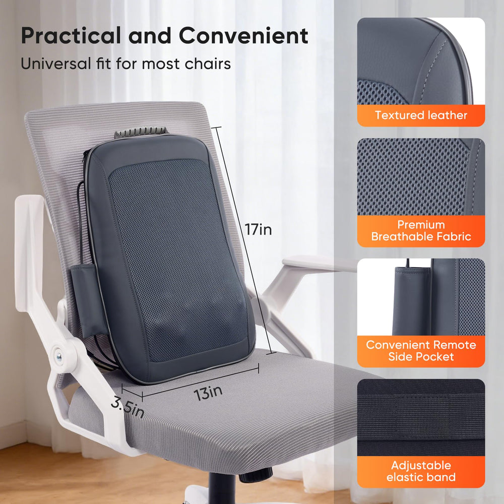 DreamyTouch cordless massager with 2500mAh battery enables portable use.