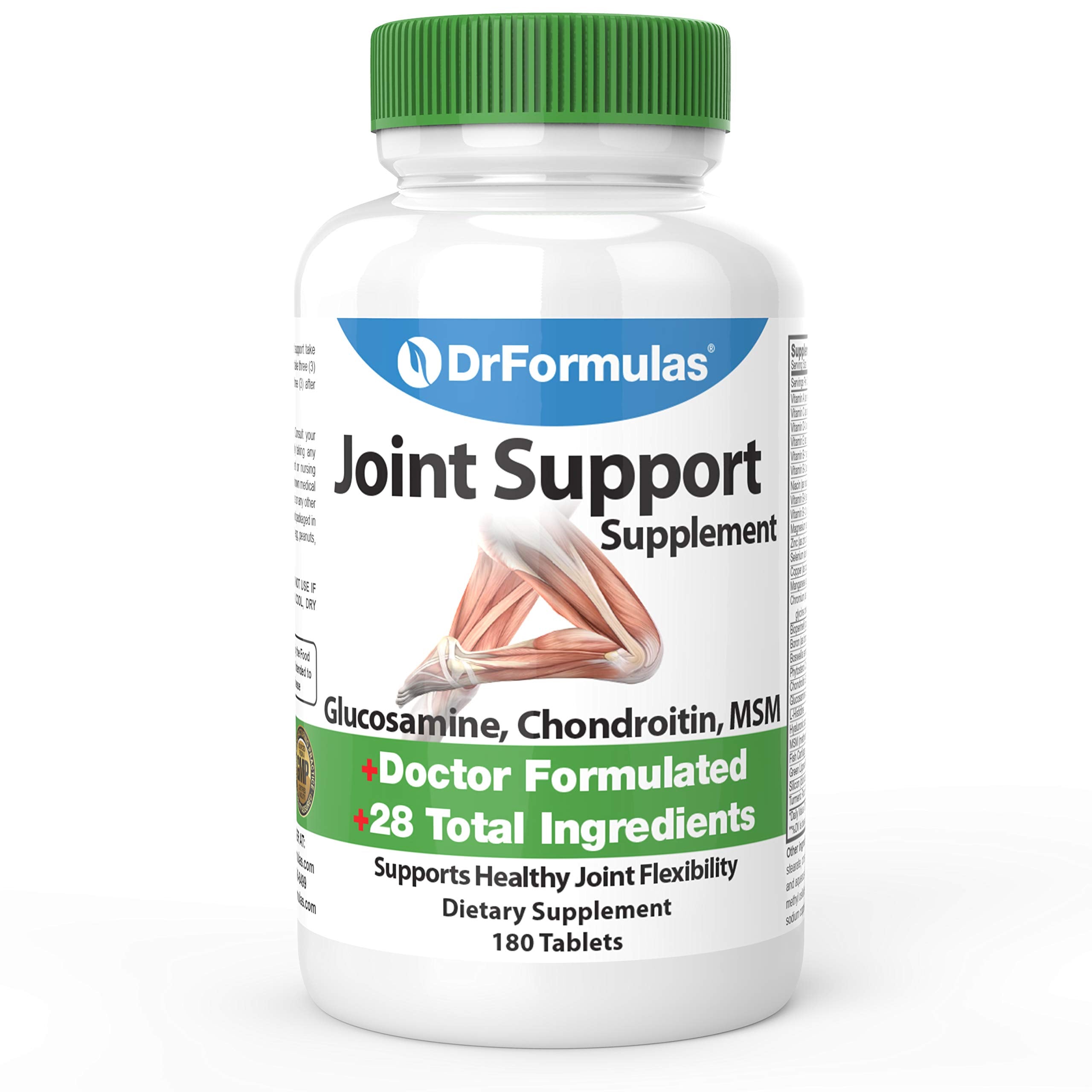 DrFormulas Joint Support bottle with the advanced formula for joint mobility.