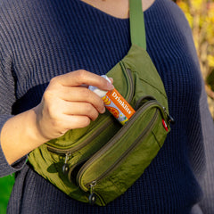Drinklits 1% donation logo highlighting environmental conservation efforts