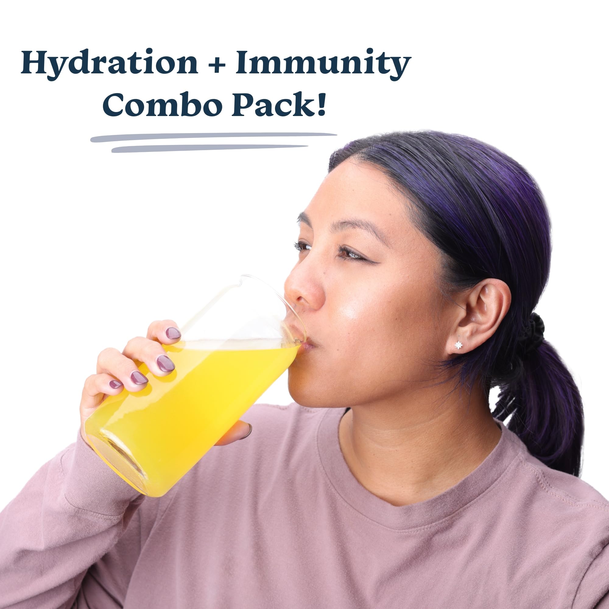 Drinklits two-tube combo pack illustrating convenient wellness kit