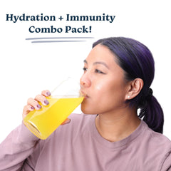 Drinklits two-tube combo pack illustrating convenient wellness kit
