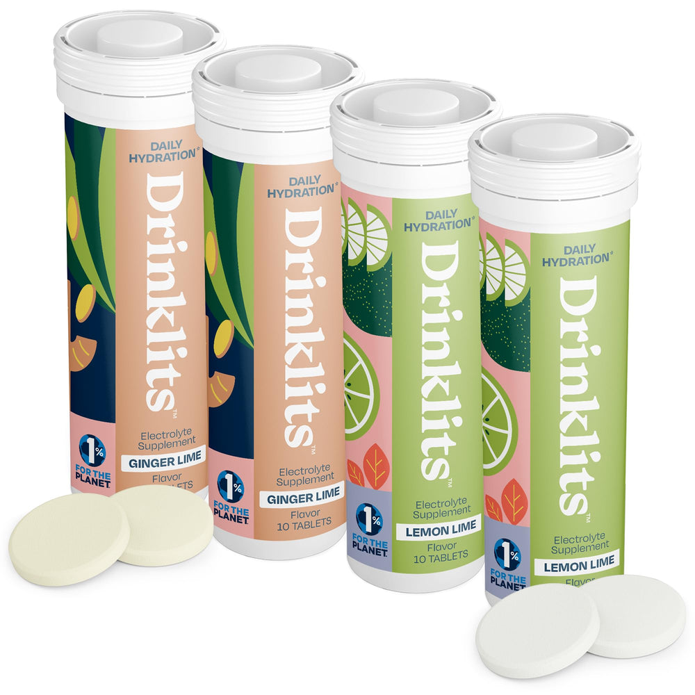Drinklits Ginger-Lime tubes bundle provides versatile on-the-go hydration