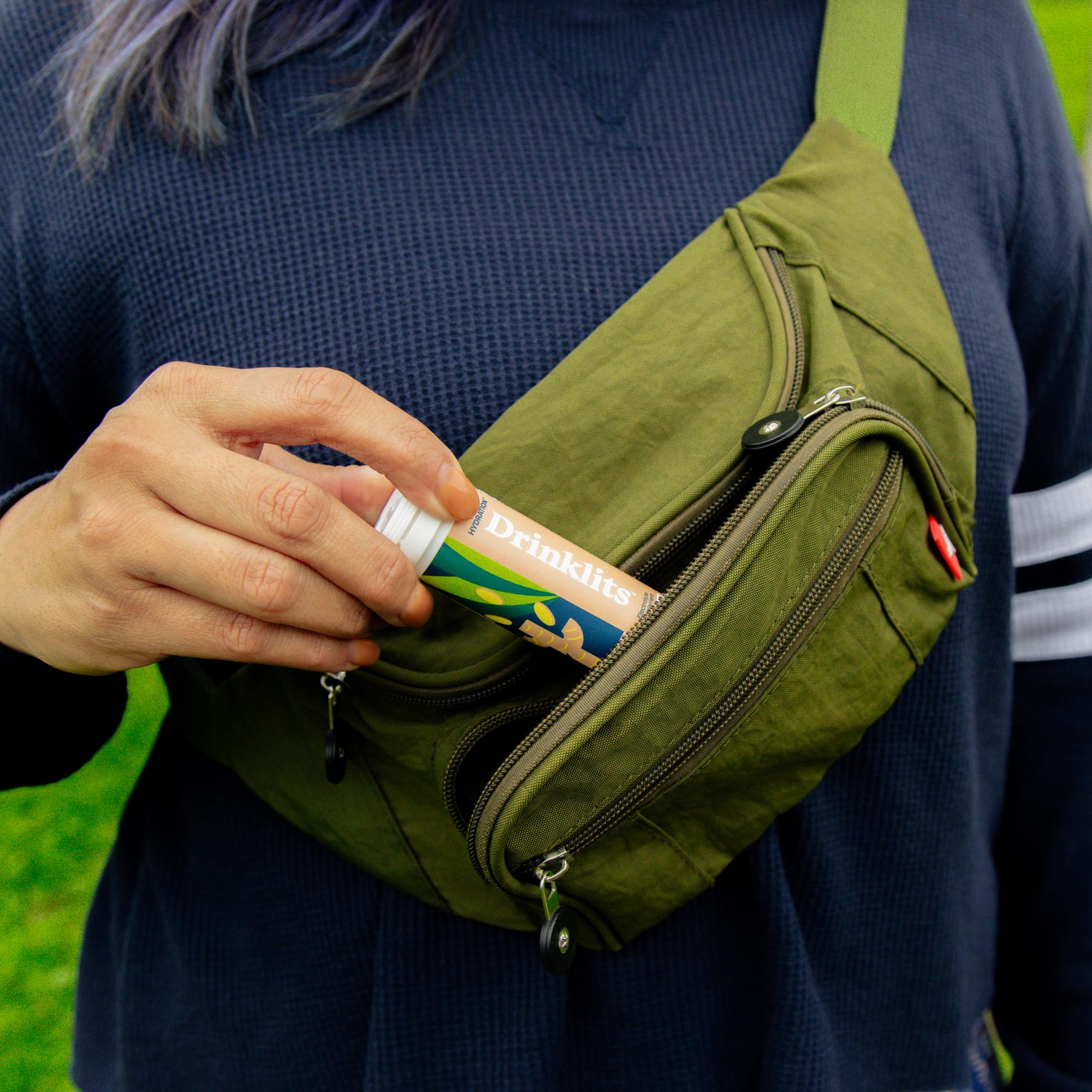 Drinklits immune blend ingredients scene featuring echinacea and ginger.