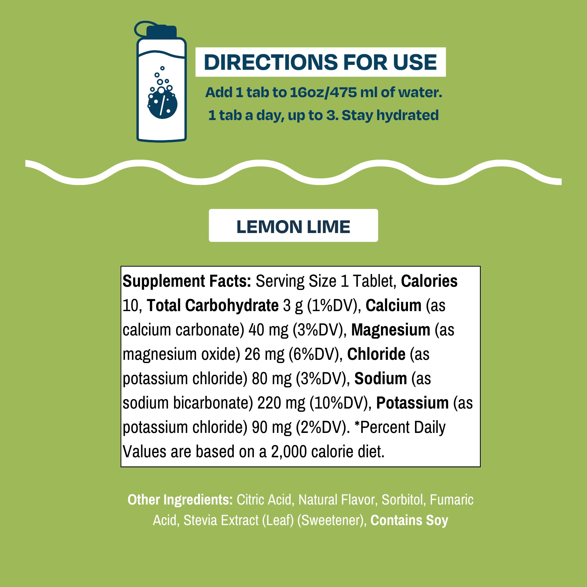 Four-tube Drinklits Lemon-Lime bundle display for extended hydration