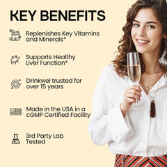 Drinkwel facility image showcasing GMP and NSF certification for quality.