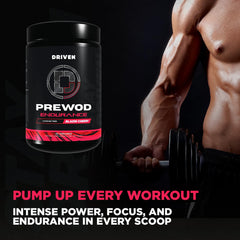 Driven PREWOD endurance force complex helps reduce fatigue during training.