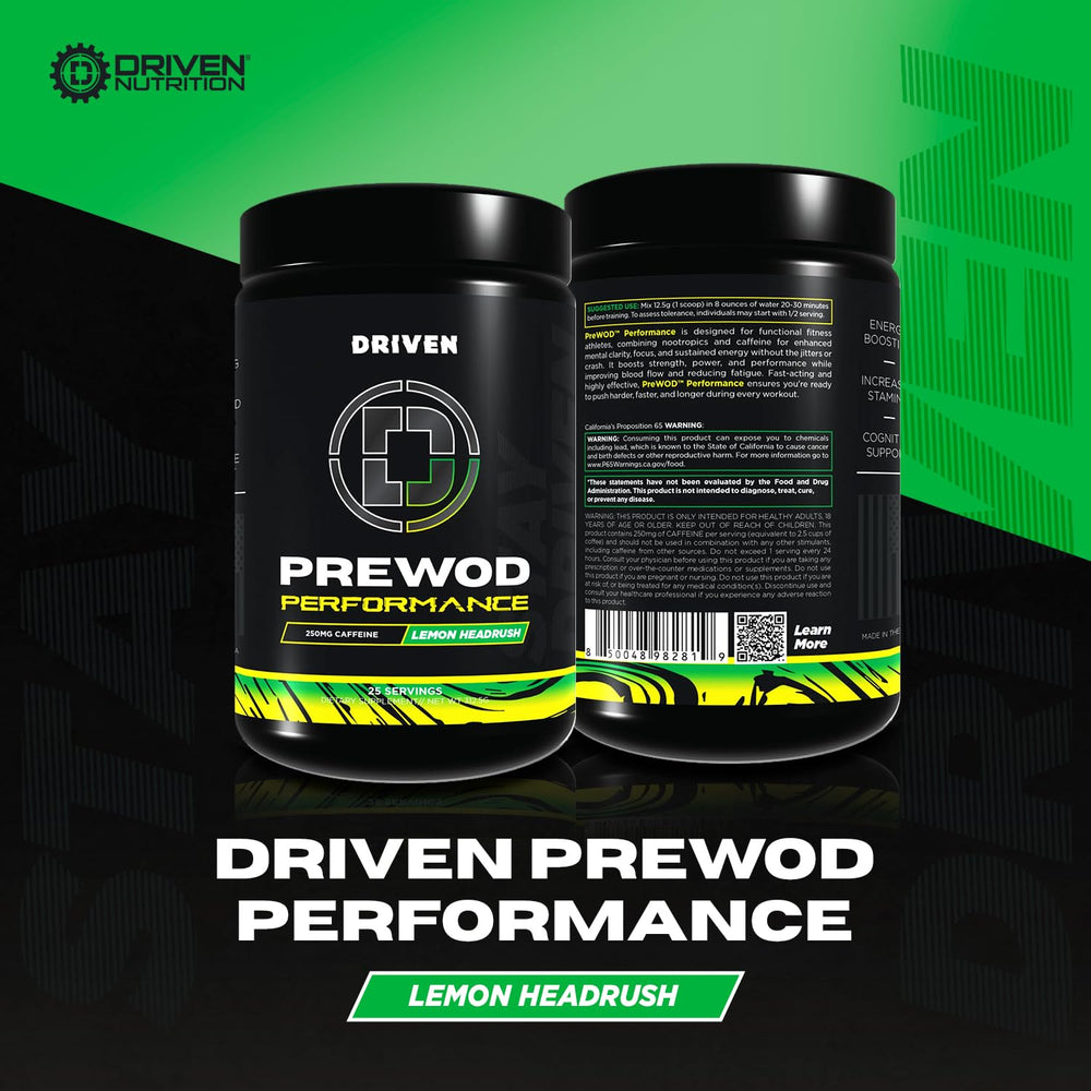 Driven PREWOD Rocket Pop scoop with shaker for explosive energy