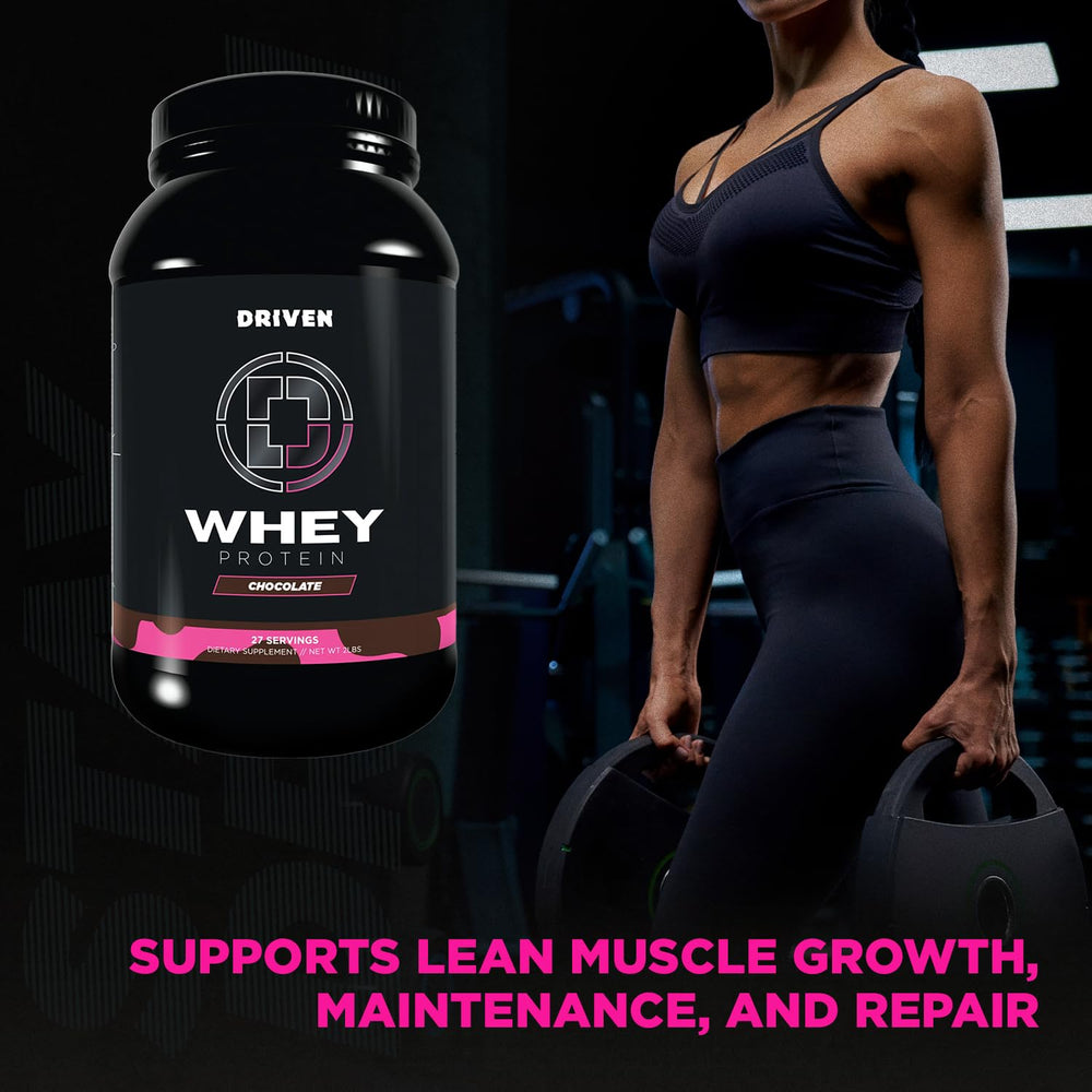 Driven WHEY digestive enzymes blend for improved absorption and digestion.