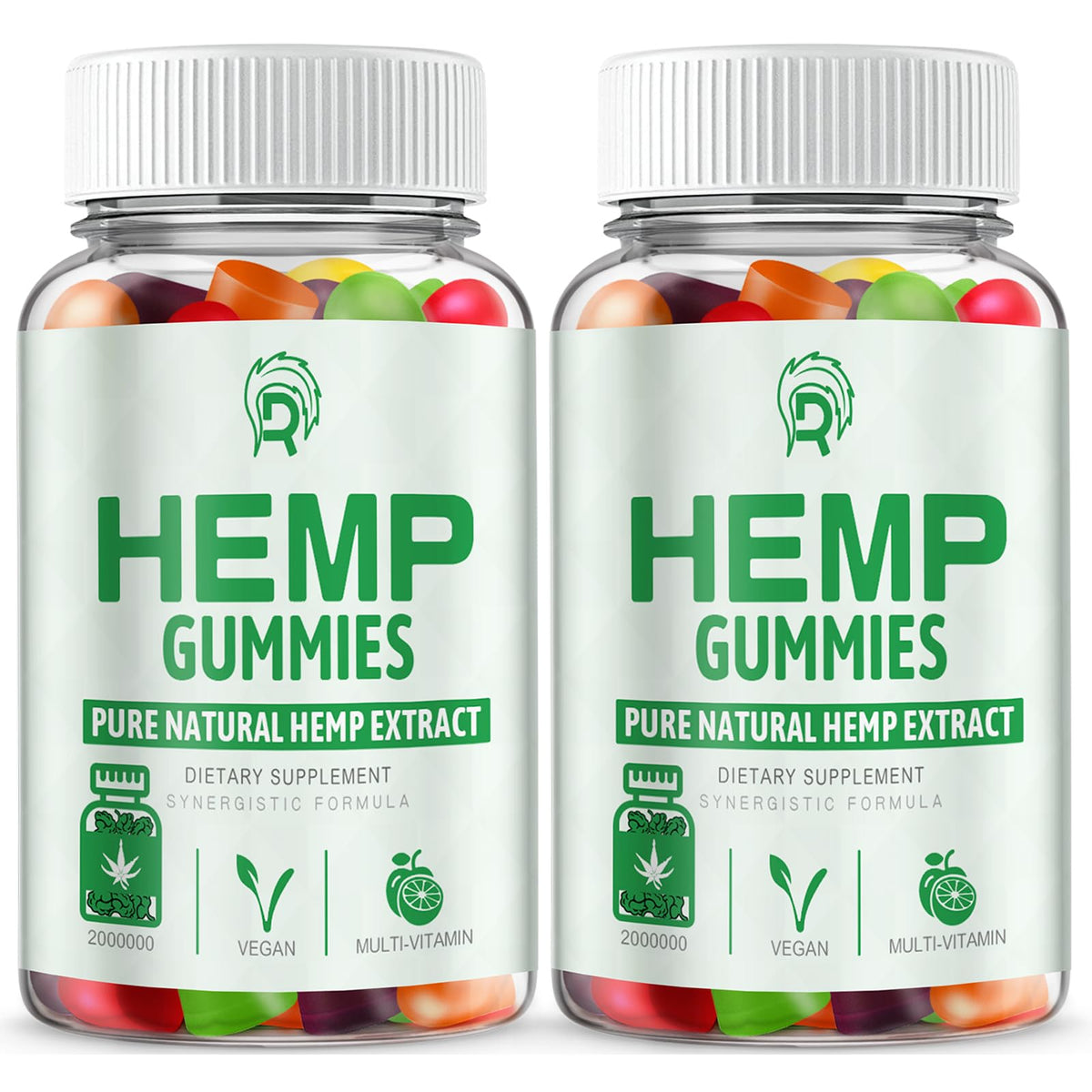 Drloton hemp gummies in bear shape, ideal daily calm and focus.